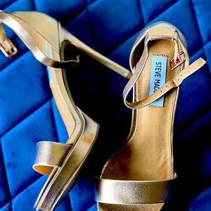 Rose Gold Platform Heels